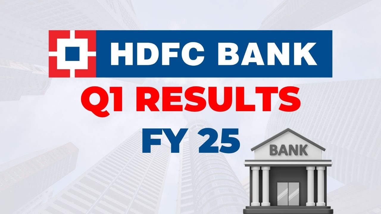 HDFC Bank's first-quarter results