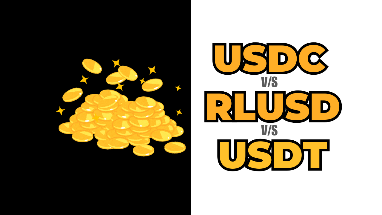 we have explained the key differences between RLUSD, USDC, and USDT.
