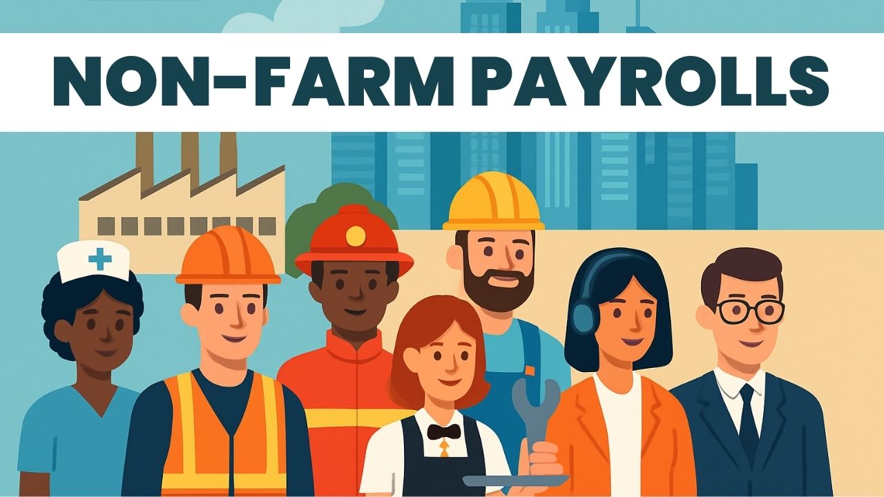 Non-Farm Payrolls (NFP) is a key U.S. jobs report released monthly by the Bureau of Labor Statistics. It shows how many jobs were added or lost, excluding farm workers, government, and a few sectors.