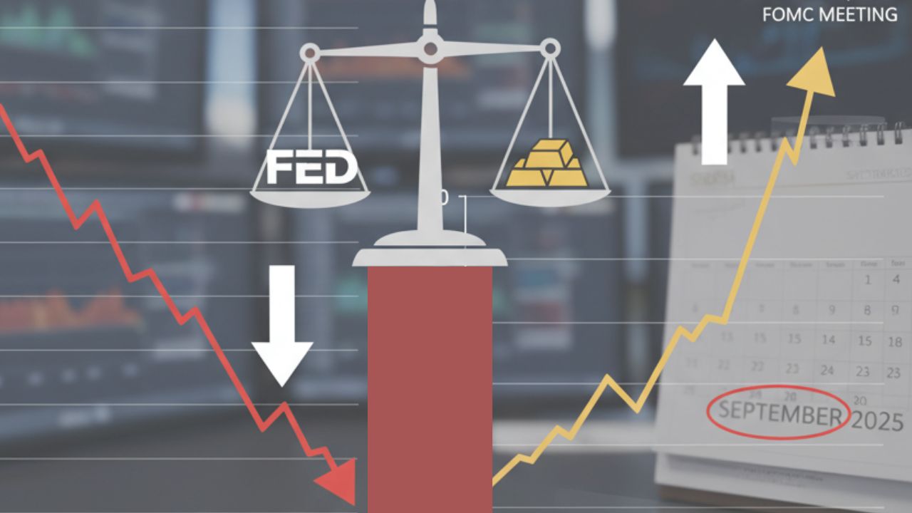 Does gold go up when interest rates go down?