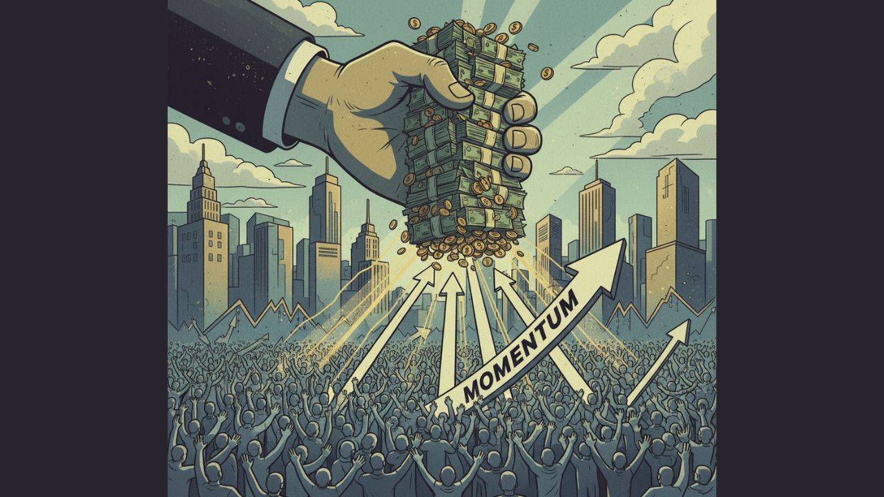 market trends are not driven by the crowd of people but by the crowd of money